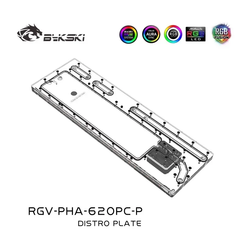 Bykski Acrylic Distro Plate /B - огляд і ціна Distro Plate Ddc Pump Combo